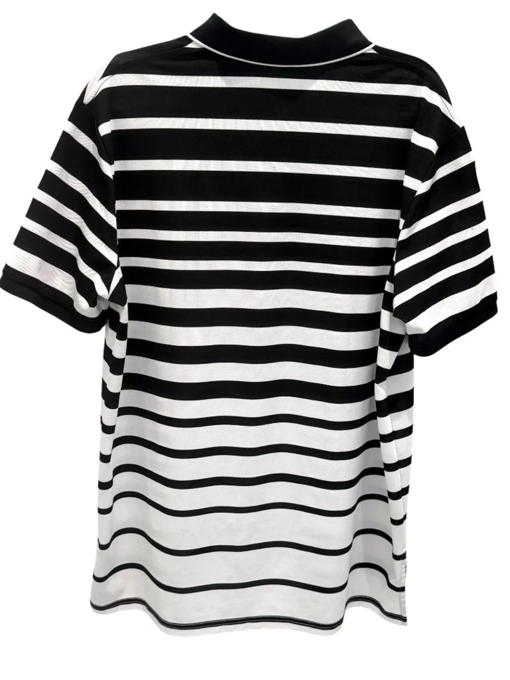 Polo Ralph Lauren Performance White & Black Stripe Polo Shirt XL Mens